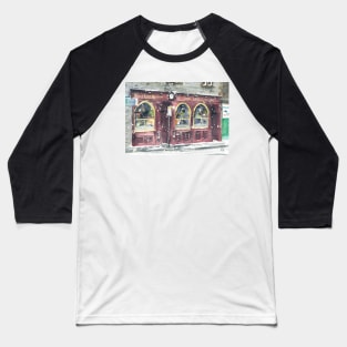 Leslie's Bar (snow) Baseball T-Shirt